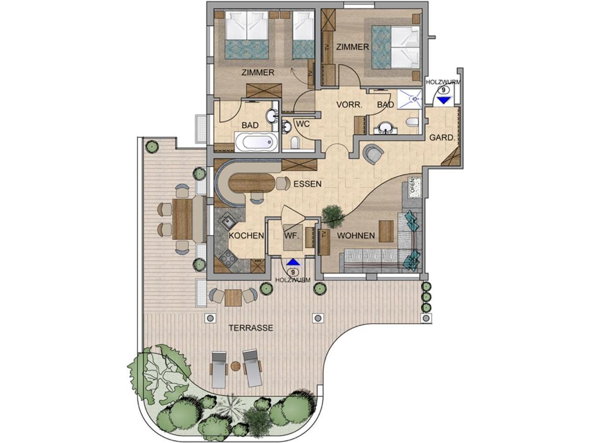 Appartements Schedererhaus Going am Wilden Kaiser Eksteriør billede